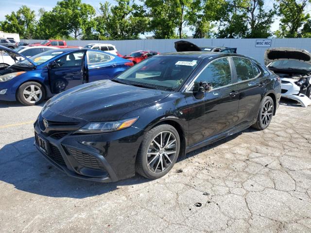 Vin: 4t1g11bk2pu084207, lot: 57913195, toyota camry se night shade 2023 img_1