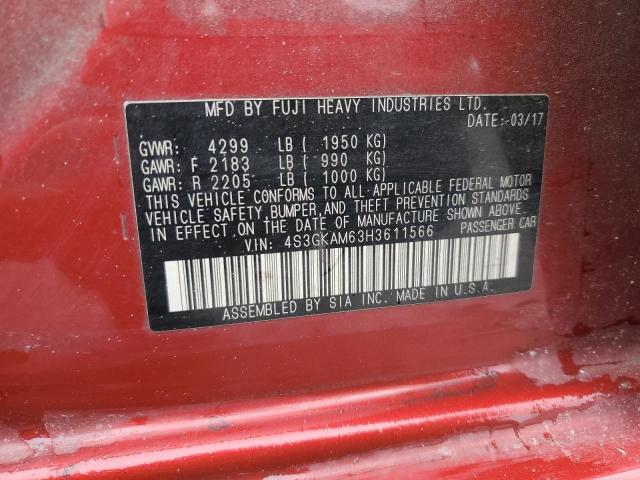 2017 SUBARU IMPREZA SP 4S3GKAM63H3611566