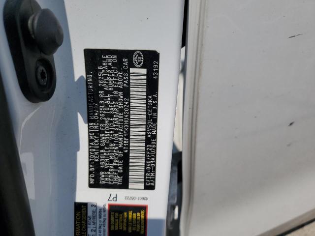 2017 TOYOTA CAMRY LE - 4T1BF1FKXHU420242