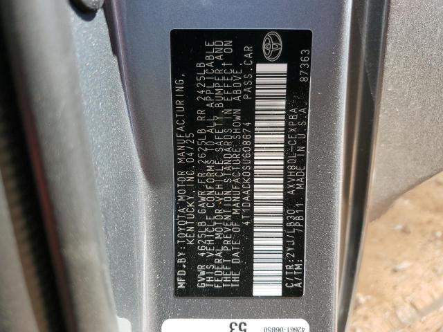 2025 TOYOTA CAMRY XSE - 4T1DAACK0SU608674