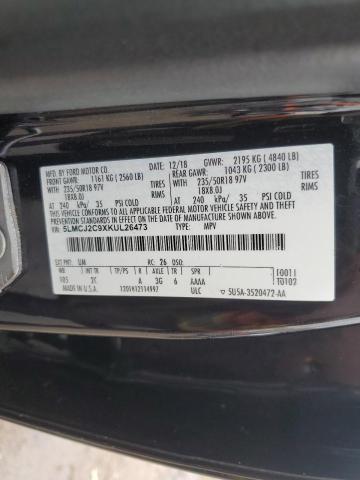 2019 LINCOLN MKC SELECT - 5LMCJ2C9XKUL26473