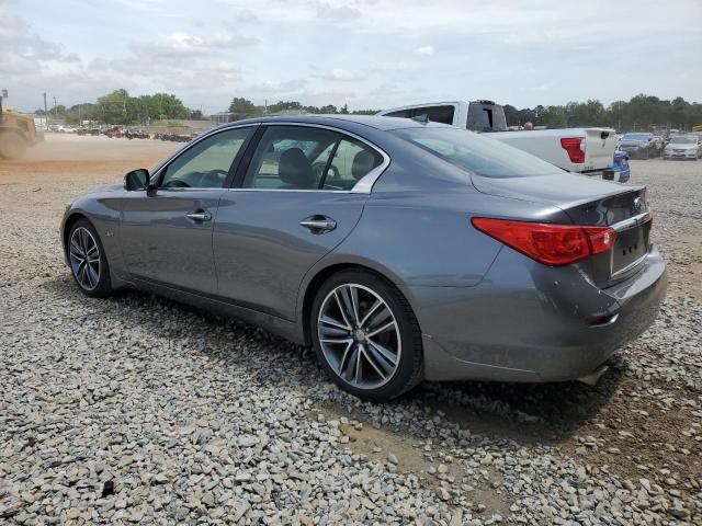INFINITI Q50 PREMIU 2017 gray sedan 4d gas JN1EV7AP5HM742350 photo #3