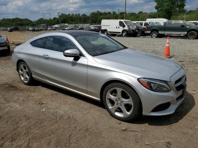 Vin: wddwj4kb1hf341032, lot: 56042725, mercedes-benz c-class 300 4matic 20174
