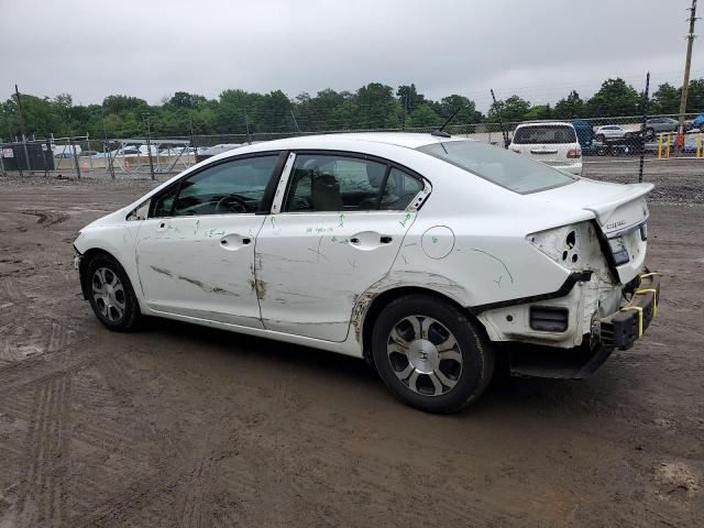 Vin: 19xfb4f24ee000697, lot: 56402445, honda civic hybrid 20142
