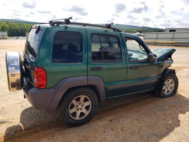 JEEP LIBERTY SP 2004 green  gas 1J4GL48K34W183085 photo #4