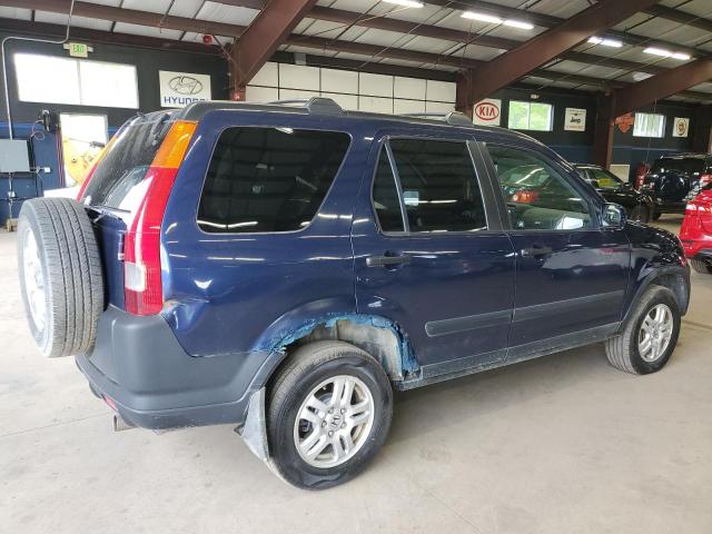 HONDA CR-V EX 2002 blue 4dr spor gas JHLRD78812C060968 photo #4