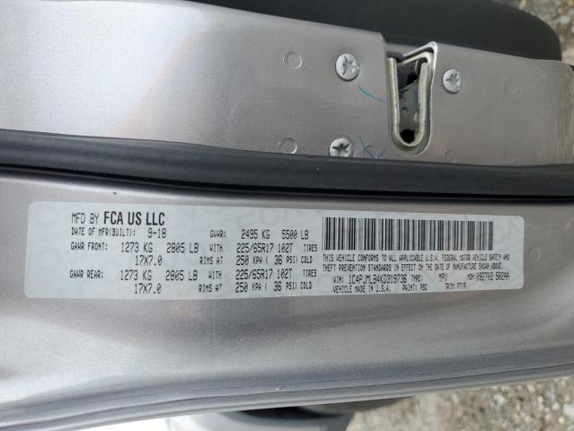 2019 JEEP CHEROKEE 1C4PJMLB4KD319736