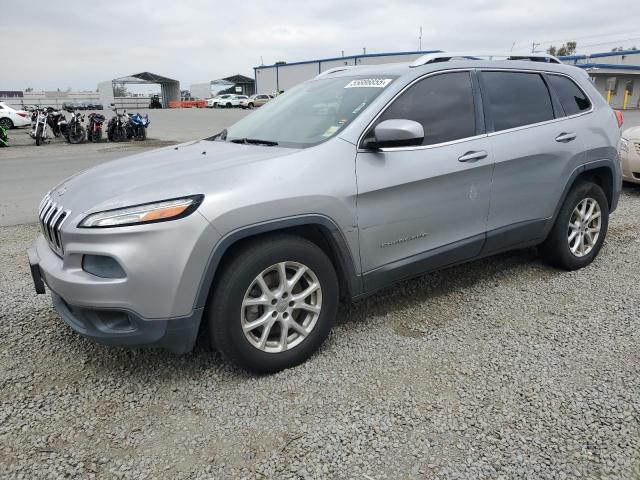 JEEP CHEROKEE L 2014 silver  gas 1C4PJLCB1EW241645 photo #1