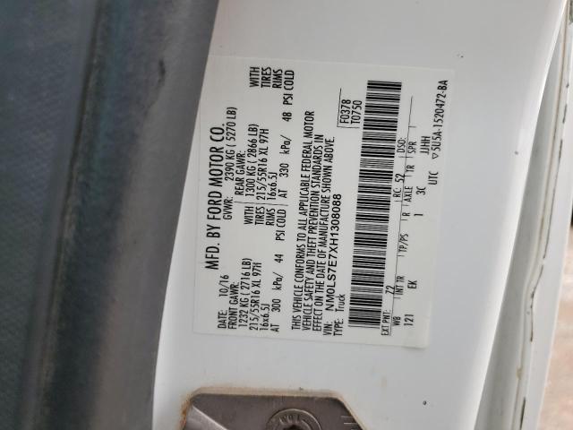 2017 FORD TRANSIT CO NM0LS7E7XH1308088