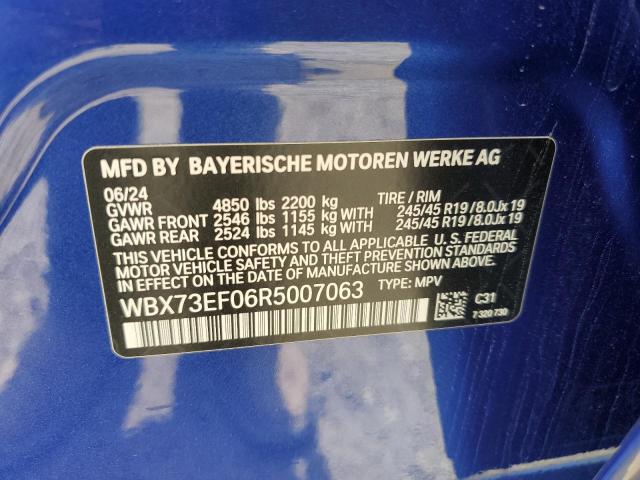 2024 BMW X1 XDRIVE2 - WBX73EF06R5007063