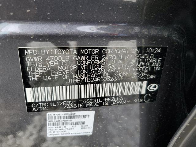 2024 LEXUS IS 350 F S - JTHBZ1B24R5082333