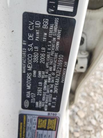 2018 KIA FORTE LX - 3KPFK4A7XJE216910