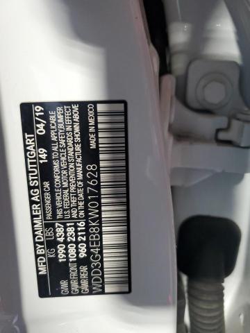 2019 MERCEDES-BENZ A 220 - WDD3G4EB8KW017628