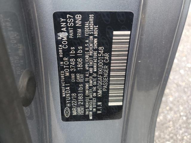 2019 HYUNDAI VELOSTER B - KMHTG6AFXKU001548