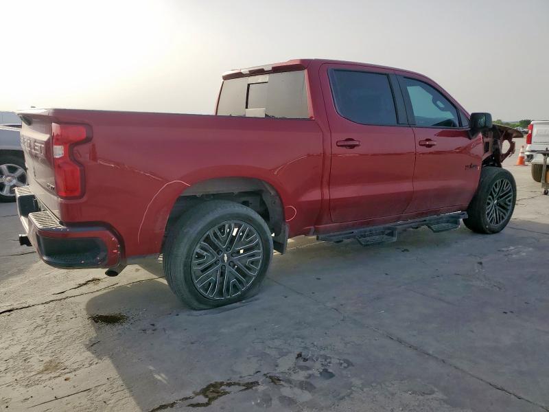 CHEVROLET SILVERADO 2020 burgundy  gas 3GCPWDED7LG194218 photo #4