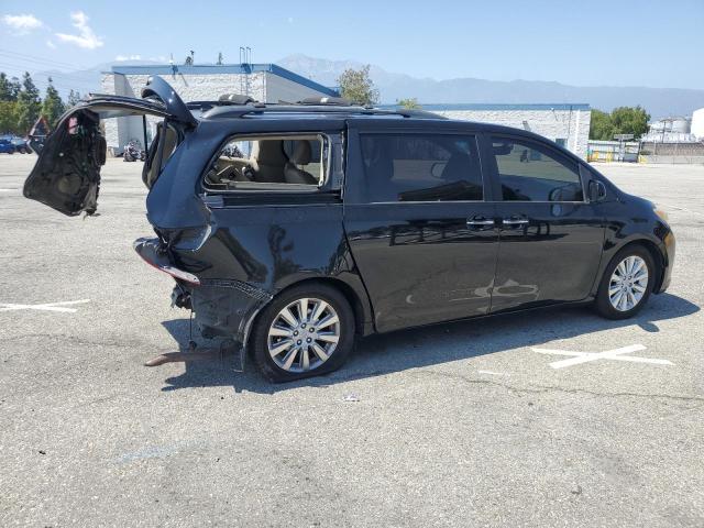 TOYOTA SIENNA XLE 2011 black  gas 5TDDK3DC6BS001378 photo #4