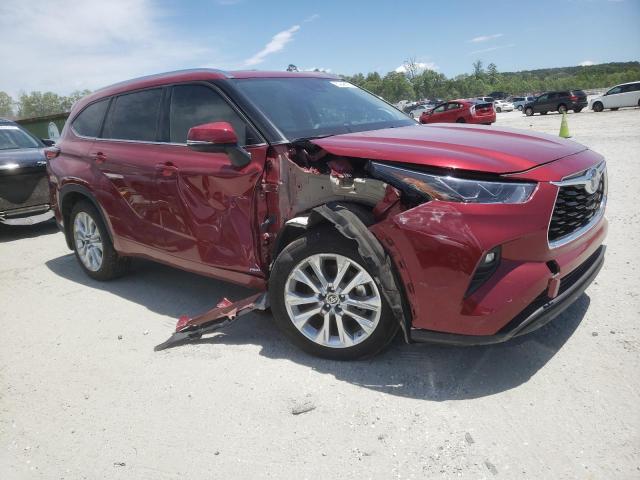 Vin: 5tdxbrch4ns542480, lot: 57946125, toyota highlander hybrid limited 20224