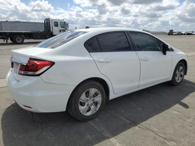 HONDA CIVIC LX 2013 white  gas 19XFB2F59DE284521 photo #4