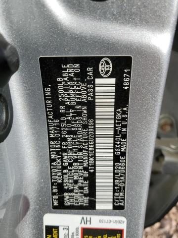 2016 TOYOTA AVALON XLE 4T1BK1EB6GU209096