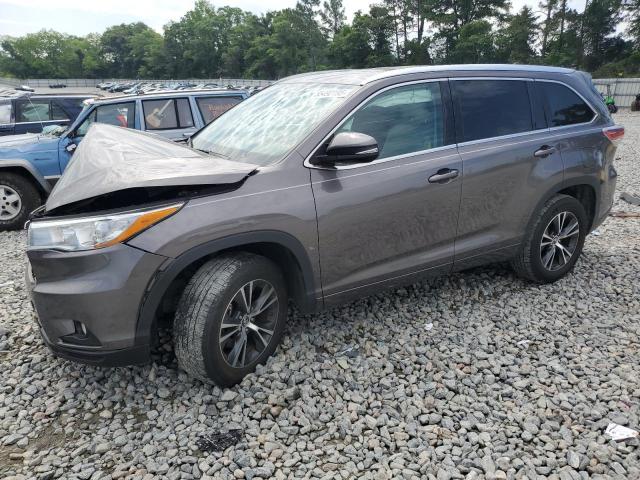 Vin: 5tdkkrfh9gs159529, lot: 55492195, toyota highlander xle 2016 img_1