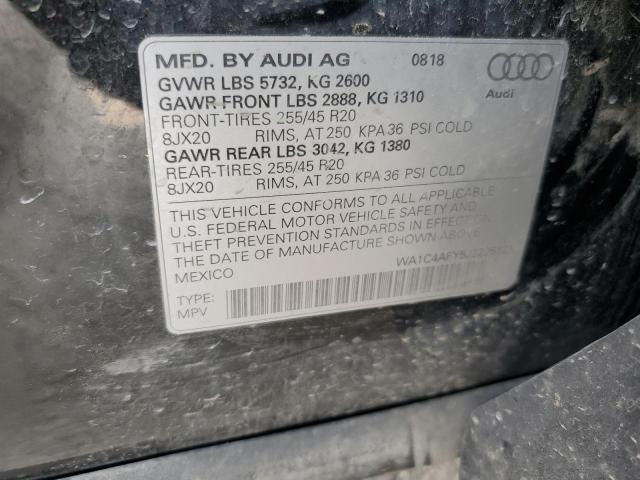 2018 AUDI SQ5 PRESTI WA1C4AFY5J2226121