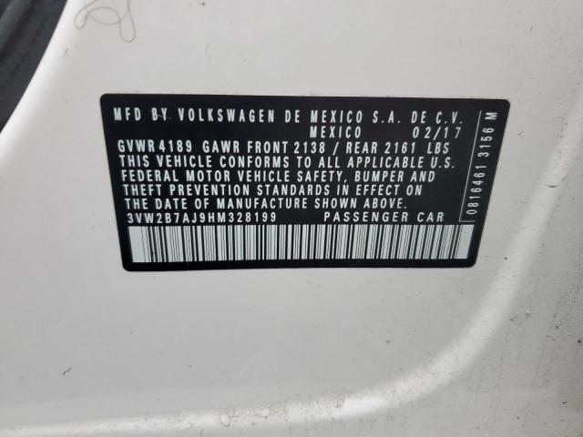 2017 VOLKSWAGEN JETTA S - 3VW2B7AJ9HM328199