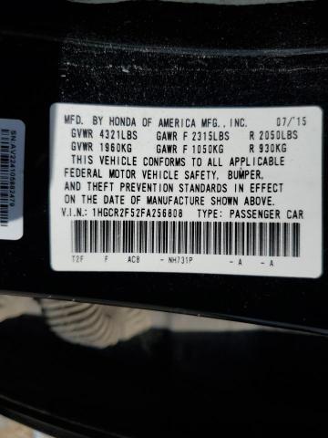 2015 HONDA ACCORD SPO - 1HGCR2F52FA256808