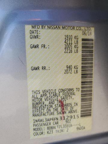 2015 NISSAN ALTIMA 2.5 - 1N4AL3AP4FN312915