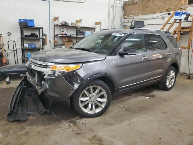 FORD EXPLORER X 2014 gray  gas 1FM5K8D86EGC23572 photo #1