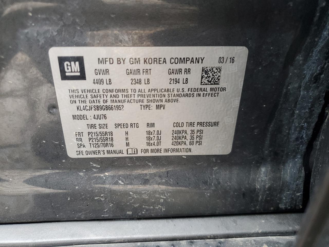 BUICK ENCORE CONVENIENCE