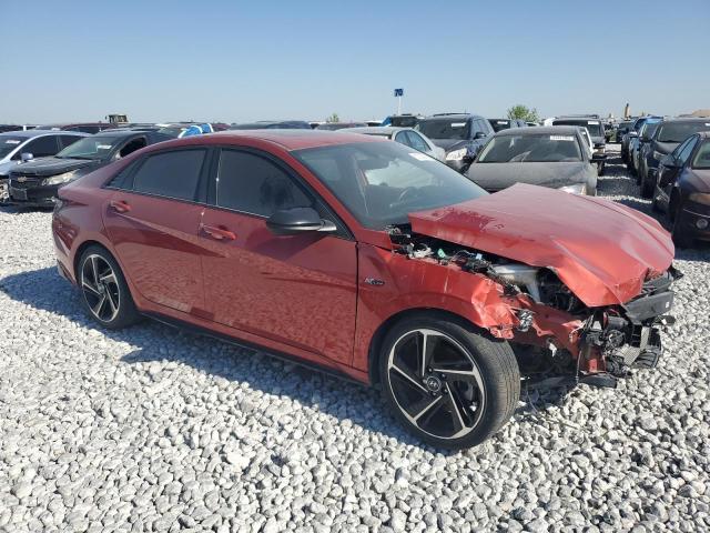 Vin: kmhlr4af4nu241276, lot: 51233865, hyundai elantra n line 20224