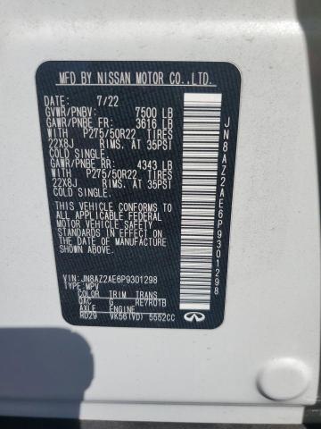 2023 INFINITI QX80 LUXE JN8AZ2AE6P9301298