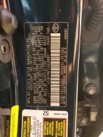 2018 TOYOTA CAMRY L - 4T1B11HK1JU533692