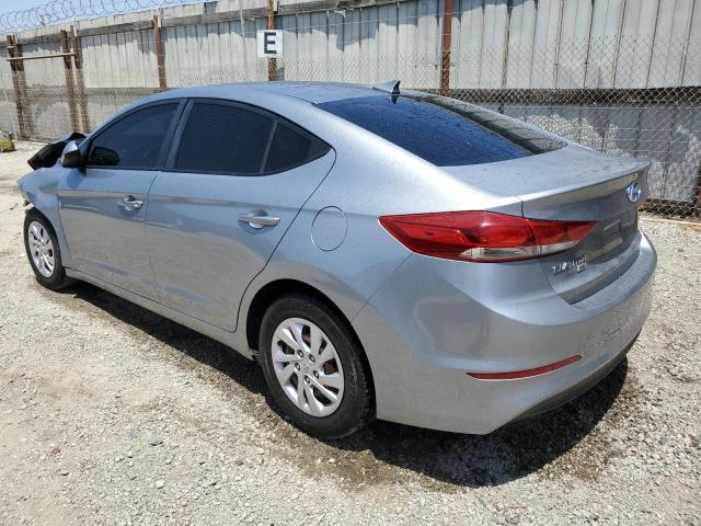 HYUNDAI ELANTRA SE 2017 silver  gas 5NPD74LF8HH063897 photo #3