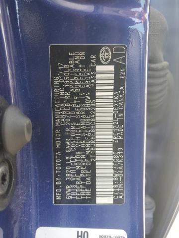 2017 TOYOTA COROLLA L - 2T1BURHE8HC842295