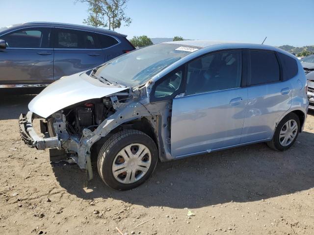 HONDA FIT 2010 blue  gas JHMGE8H21AC035357 photo #1