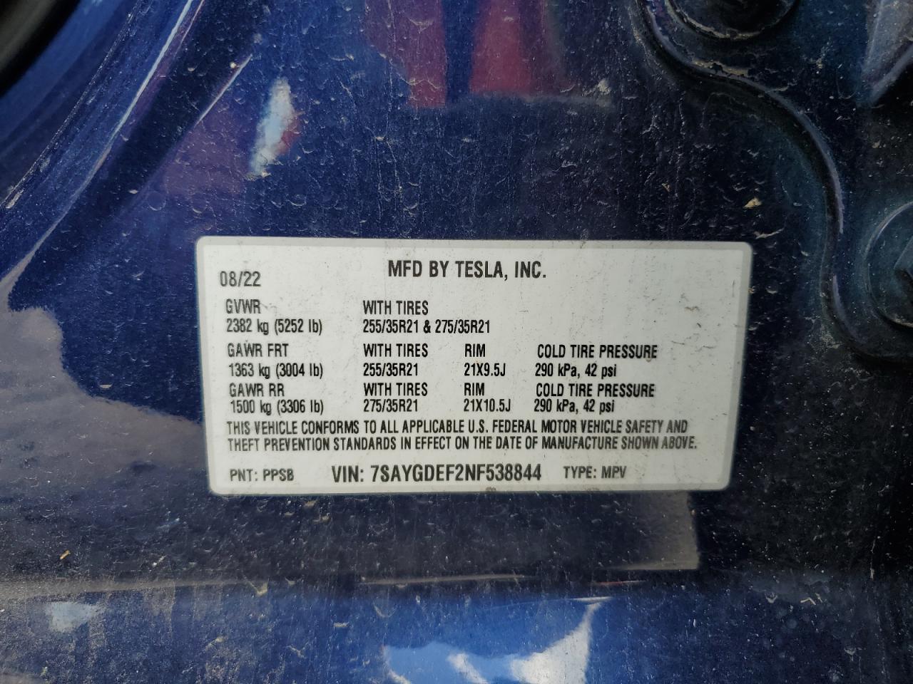 TESLA MODEL Y