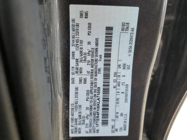 2019 FORD RANGER XL - 1FTER4FHXKLA71059