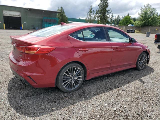 Vin: kmhd04lb4ju523758, lot: 58979395, hyundai elantra sport 20183