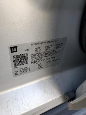2018 CHEVROLET TAHOE K150 1GNSKCKC4JR267853