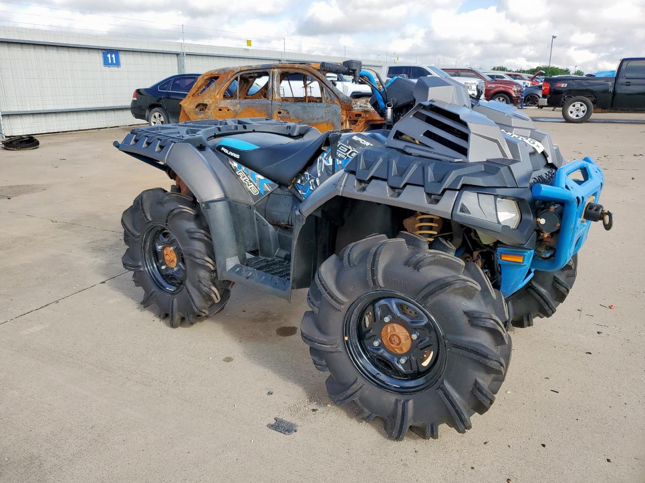  Salvage Polaris Atv