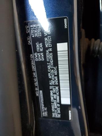 2013 VOLVO S60 T5 - YV1612FH7D2209398