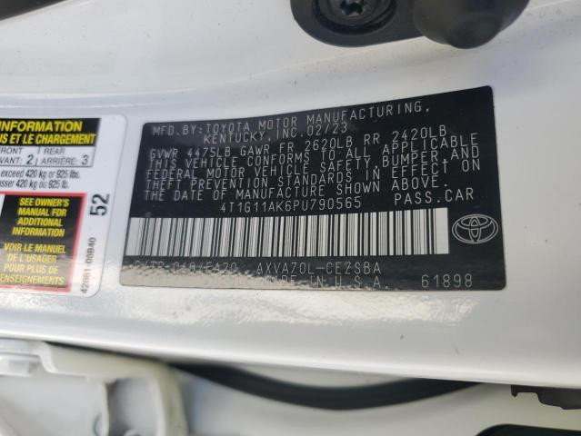 2023 TOYOTA CAMRY SE N - 4T1G11AK6PU790565