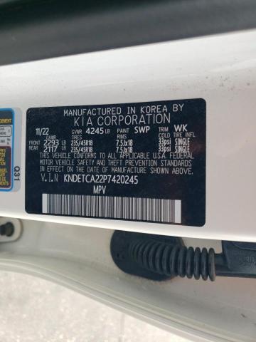 2023 KIA SELTOS SX KNDETCA22P7420245