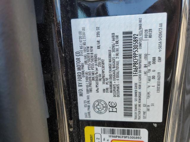 2023 FORD MUSTANG GT - 1FA6P8CF9P5305892