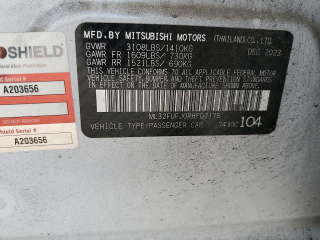 2024 MITSUBISHI MIRAGE G4 - ML32FUFJ0RHF07175