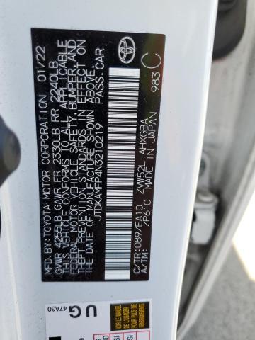 2022 TOYOTA PRIUS PRIM - JTDKAMFP4N3210219