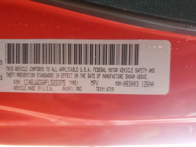 2015 JEEP WRANGLER U - 1C4BJWDG0FL522375