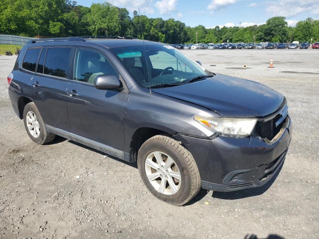Vin: 5tdza3eh1cs023972, lot: 54987775, toyota highlander base 20124