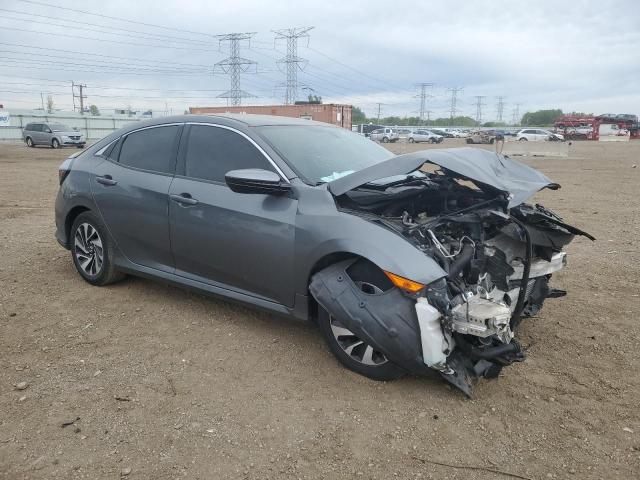 Vin: shhfk7h27hu222825, lot: 58068195, honda civic lx 20174